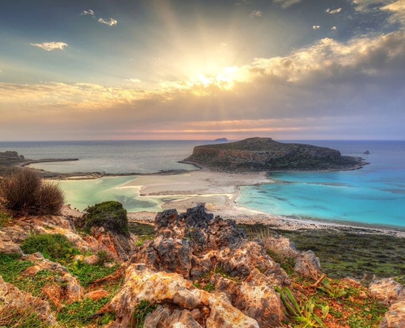 Balos Lagoon Beach Natura Hill Villas Chania