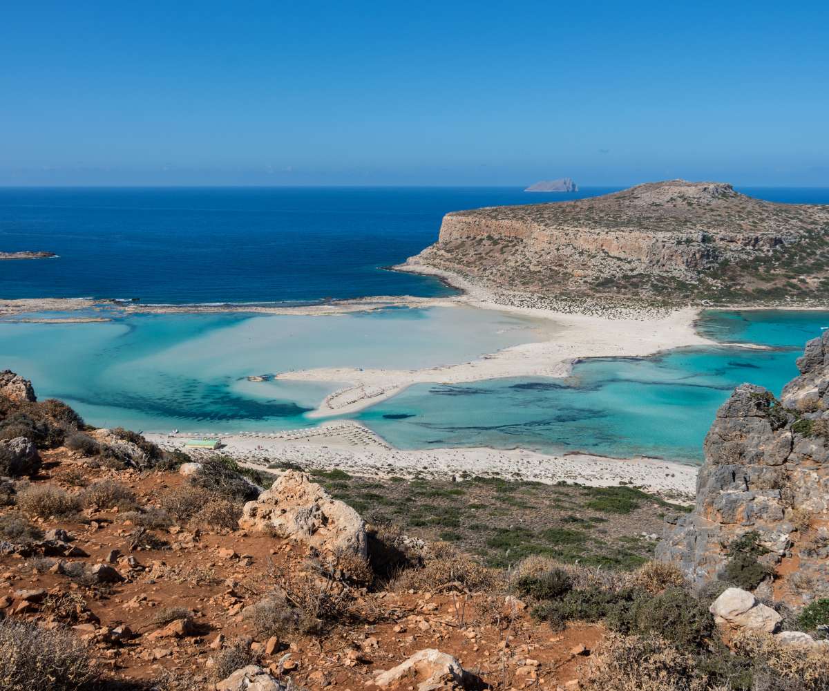 Balos beach natural hill Villas chania
