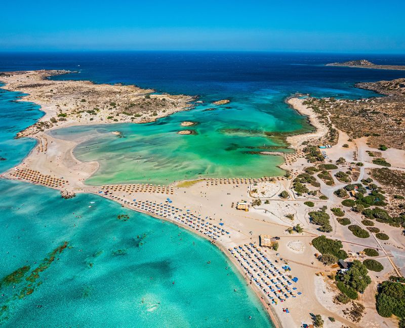 Elafonisi Beach Beach Natura Hill Villas Chania