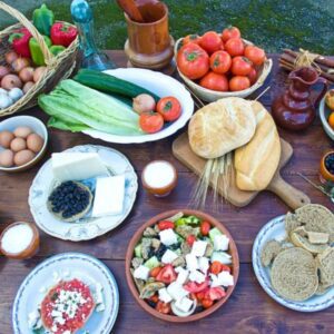 Local Cuisine Natural Hill Villas Chania