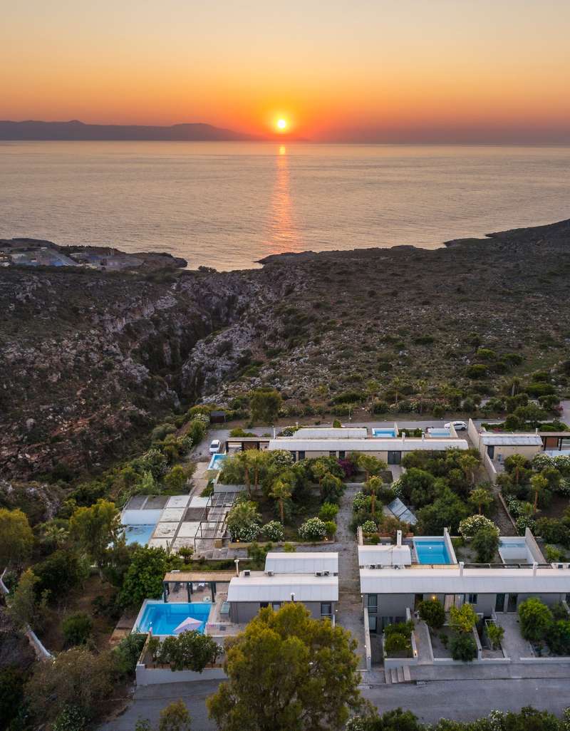 natura hill private villas with pool in chania crete greece home 2